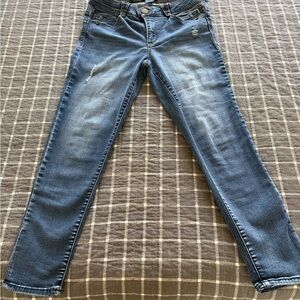 Democracy Distressed Blue Skinny Jeans